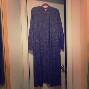 Brand New Long Gray Cardigan